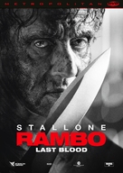 Rambo: Last Blood - French DVD movie cover (xs thumbnail)