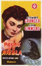 Footsteps in the Fog - Spanish Movie Poster (xs thumbnail)