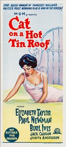 Cat on a Hot Tin Roof - Australian Movie Poster (xs thumbnail)
