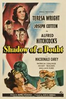 Shadow of a Doubt - Theatrical movie poster (xs thumbnail)