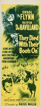 They Died with Their Boots On - Re-release movie poster (xs thumbnail)