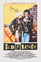Sid and Nancy - Spanish Movie Poster (xs thumbnail)