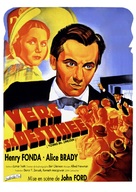 Young Mr. Lincoln - French Re-release movie poster (xs thumbnail)