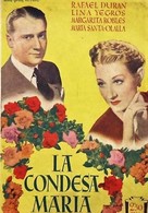 La condesa Mar&iacute;a - Spanish Movie Poster (xs thumbnail)