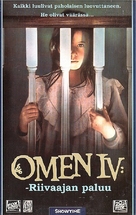 Omen IV: The Awakening - Finnish VHS movie cover (xs thumbnail)