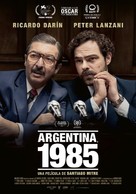 Argentina, 1985 - Spanish Movie Poster (xs thumbnail)