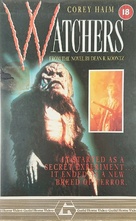Watchers - British VHS movie cover (xs thumbnail)