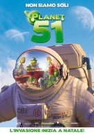 Planet 51 - Italian Movie Poster (xs thumbnail)