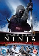 Ninja: Shadow of a Tear - British DVD movie cover (xs thumbnail)