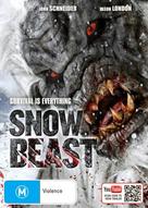 Snow Beast - Australian DVD movie cover (xs thumbnail)