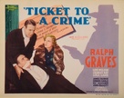 Ticket to a Crime - Movie Poster (xs thumbnail)
