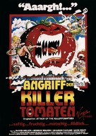 Attack of the Killer Tomatoes! - German VHS movie cover (xs thumbnail)