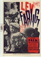 Lev farligt - Swedish Movie Poster (xs thumbnail)
