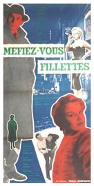M&eacute;fiez-vous, fillettes! - French Movie Poster (xs thumbnail)