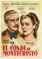 El conde de Montecristo - Spanish Movie Poster (xs thumbnail)