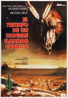 Triumphs of a Man Called Horse - Spanish Movie Poster (xs thumbnail)