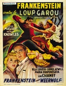 Frankenstein Meets the Wolf Man - Belgian Movie Poster (xs thumbnail)