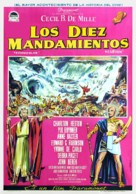 The Ten Commandments - Spanish Movie Poster (xs thumbnail)