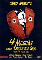 4 mosche di velluto grigio - Spanish DVD movie cover (xs thumbnail)