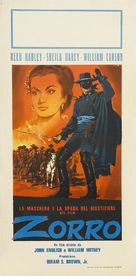 Zorro&#039;s Fighting Legion - Italian Re-release movie poster (xs thumbnail)