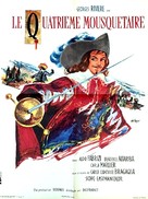 I quattro moschettieri - French Movie Poster (xs thumbnail)