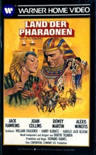 Land of the Pharaohs - German VHS movie cover (xs thumbnail)