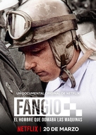 Fangio: El hombre que domaba las m&aacute;quinas - Argentinian Movie Poster (xs thumbnail)