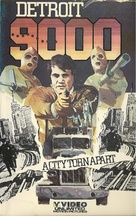 Detroit 9000 - British VHS movie cover (xs thumbnail)