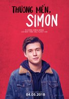 Love, Simon - Vietnamese Movie Poster (xs thumbnail)