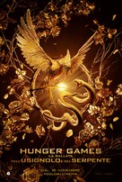 The Hunger Games: The Ballad of Songbirds and Snakes - Italian Movie Poster (xs thumbnail)