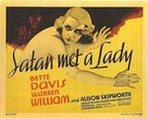 Satan Met a Lady - Movie Poster (xs thumbnail)