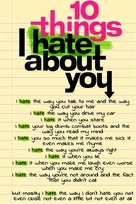 10 Things I Hate About You - poster (xs thumbnail)