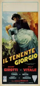 Il tenente Giorgio Poster