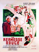 La kermesse rouge - French Movie Poster (xs thumbnail)