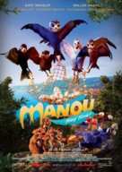 Manou the Swift - German Movie Poster (xs thumbnail)