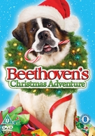 Beethoven&#039;s Christmas Adventure - British DVD movie cover (xs thumbnail)