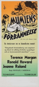 The Curse of the Mummy&#039;s Tomb - Swedish Movie Poster (xs thumbnail)