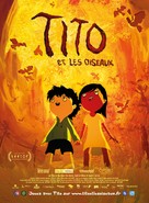 Tito e os P&aacute;ssaros - French Movie Poster (xs thumbnail)