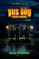 Five Nights at Freddy&#039;s - Estonian Movie Poster (xs thumbnail)
