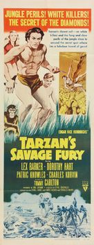 Tarzan&#039;s Savage Fury - Movie Poster (xs thumbnail)
