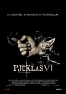 Saw VI - Lithuanian Movie Poster (xs thumbnail)