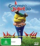 Gnomeo &amp; Juliet - Australian Blu-Ray movie cover (xs thumbnail)