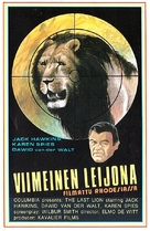 The Last Lion - Finnish VHS movie cover (xs thumbnail)
