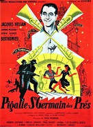 Pigalle-Saint-Germain-des-Pr&eacute;s - French Movie Poster (xs thumbnail)