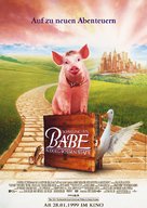 Babe: Pig in the City - German Movie Poster (xs thumbnail)
