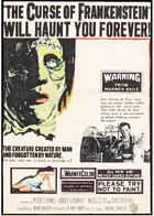 The Curse of Frankenstein Poster