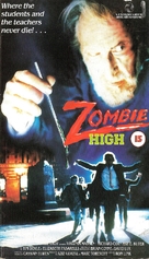 Zombie High - British VHS movie cover (xs thumbnail)
