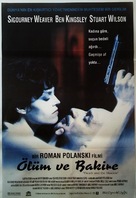 Death and the Maiden - Turkish Movie Poster (xs thumbnail)