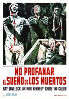 Let Sleeping Corpses Lie - Spanish Movie Poster (xs thumbnail)