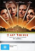 Easy Virtue - Australian DVD movie cover (xs thumbnail)